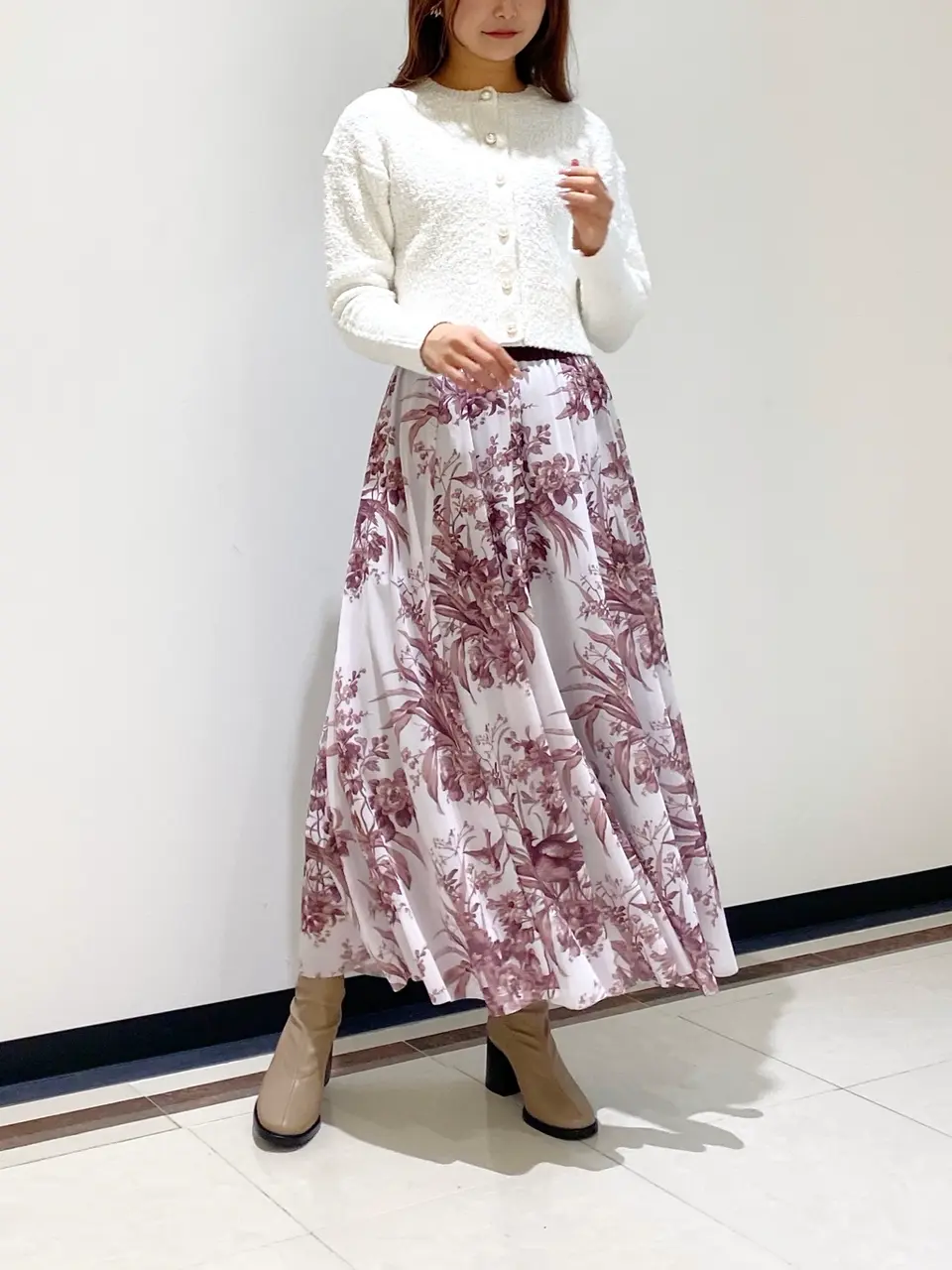 GRACE CONTINENTAL MORITA AI コーディネート画像