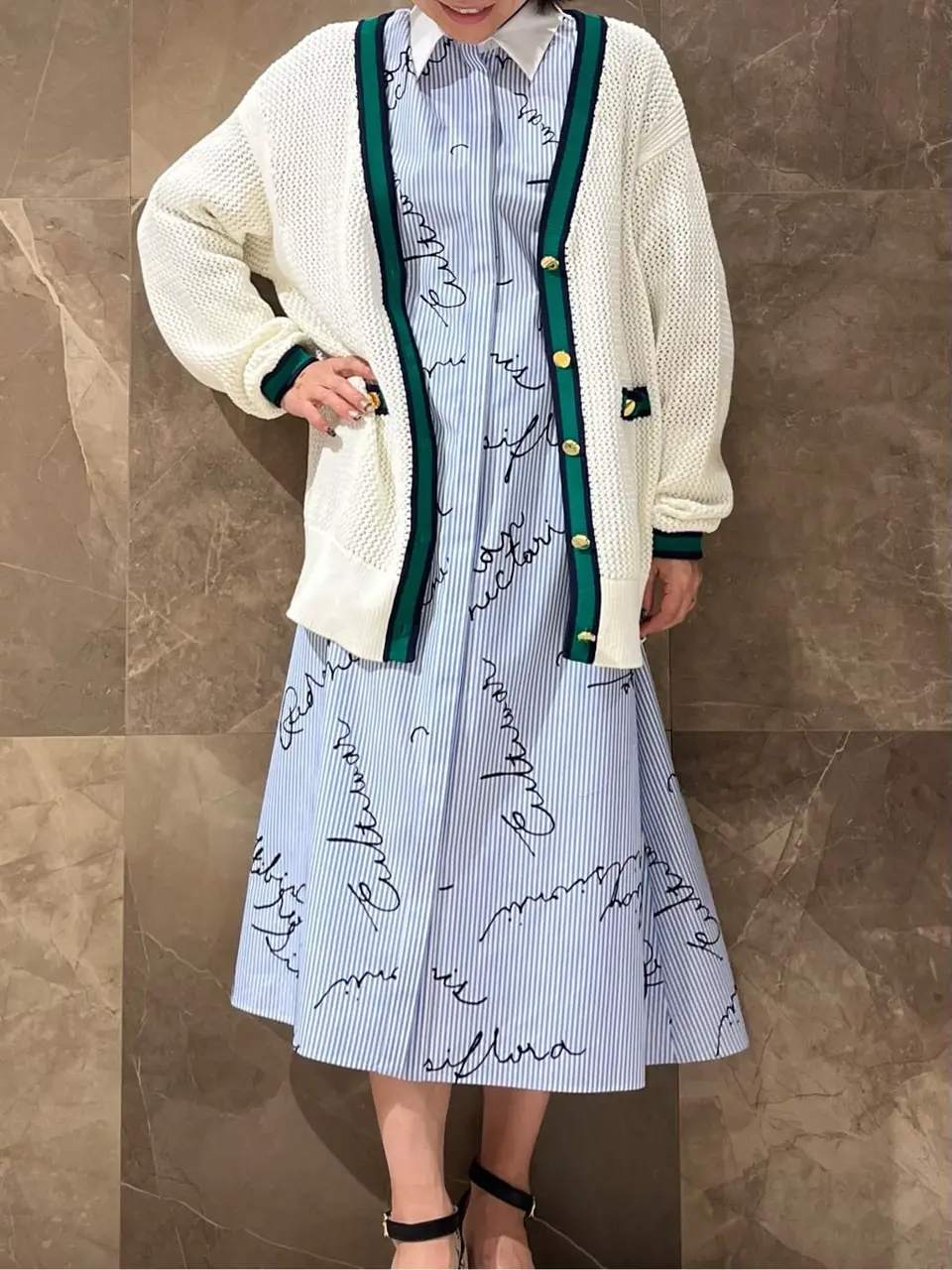 GRACE CONTINENTAL 穐山　香織 コーディネート画像