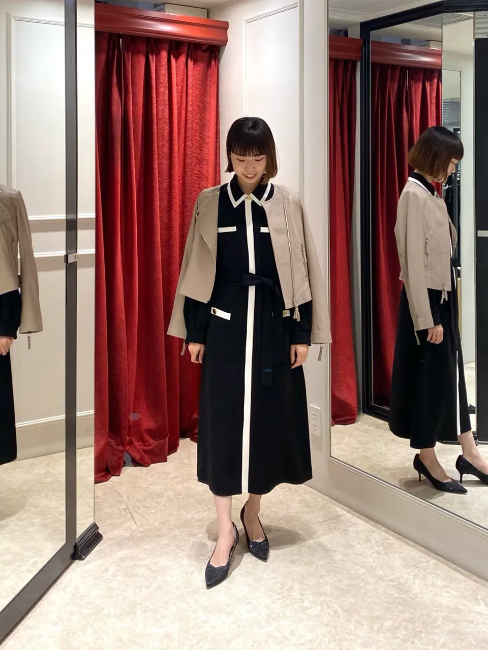 GRACE CONTINENTAL Abe コーディネート画像