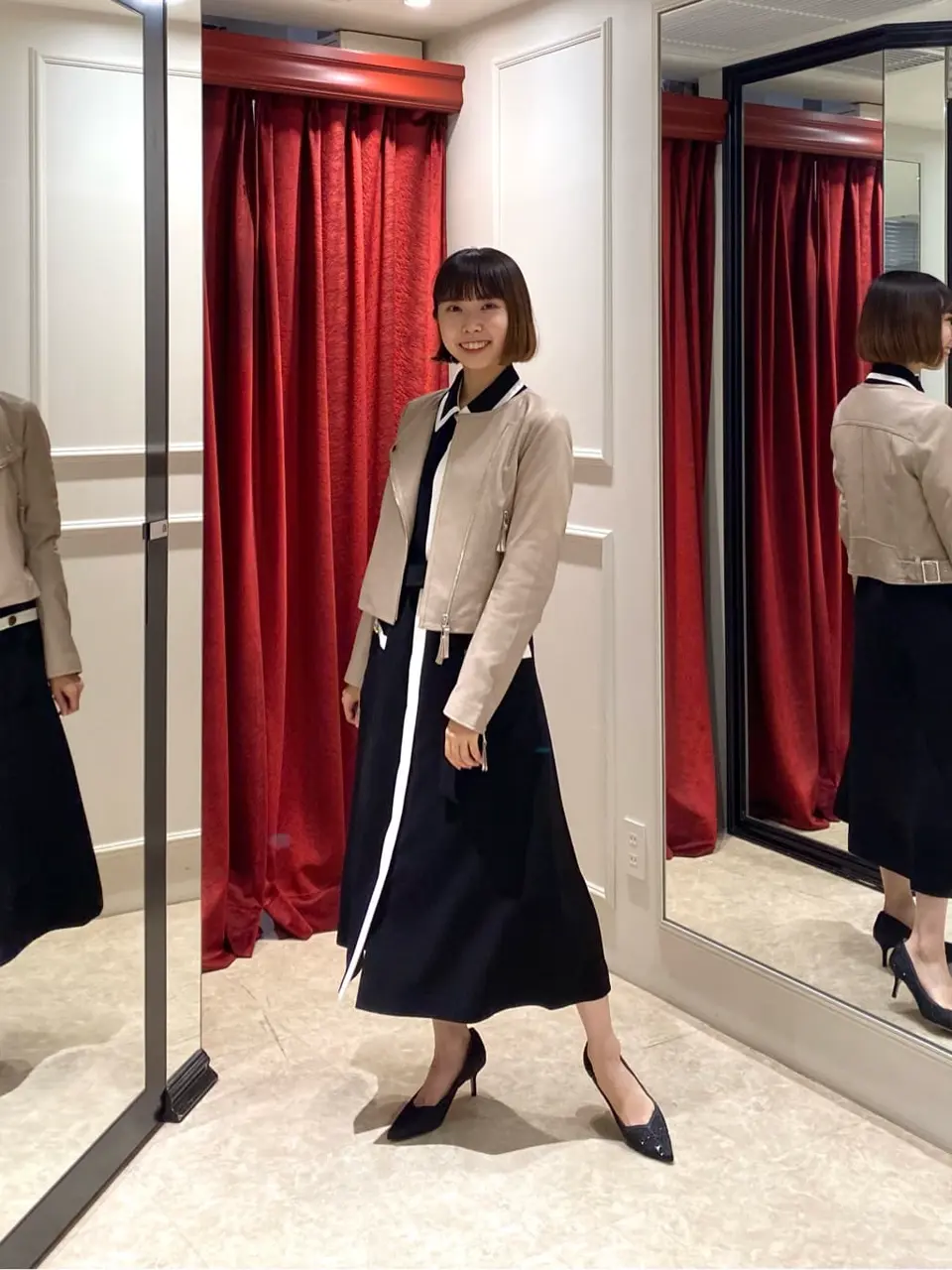 GRACE CONTINENTAL Abe コーディネート画像