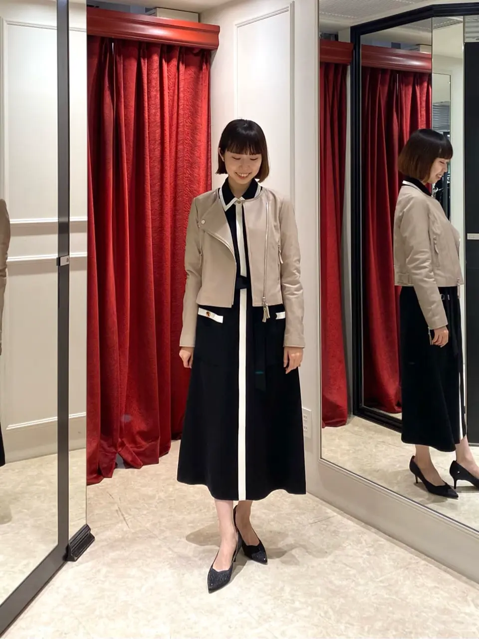 GRACE CONTINENTAL Abe コーディネート画像