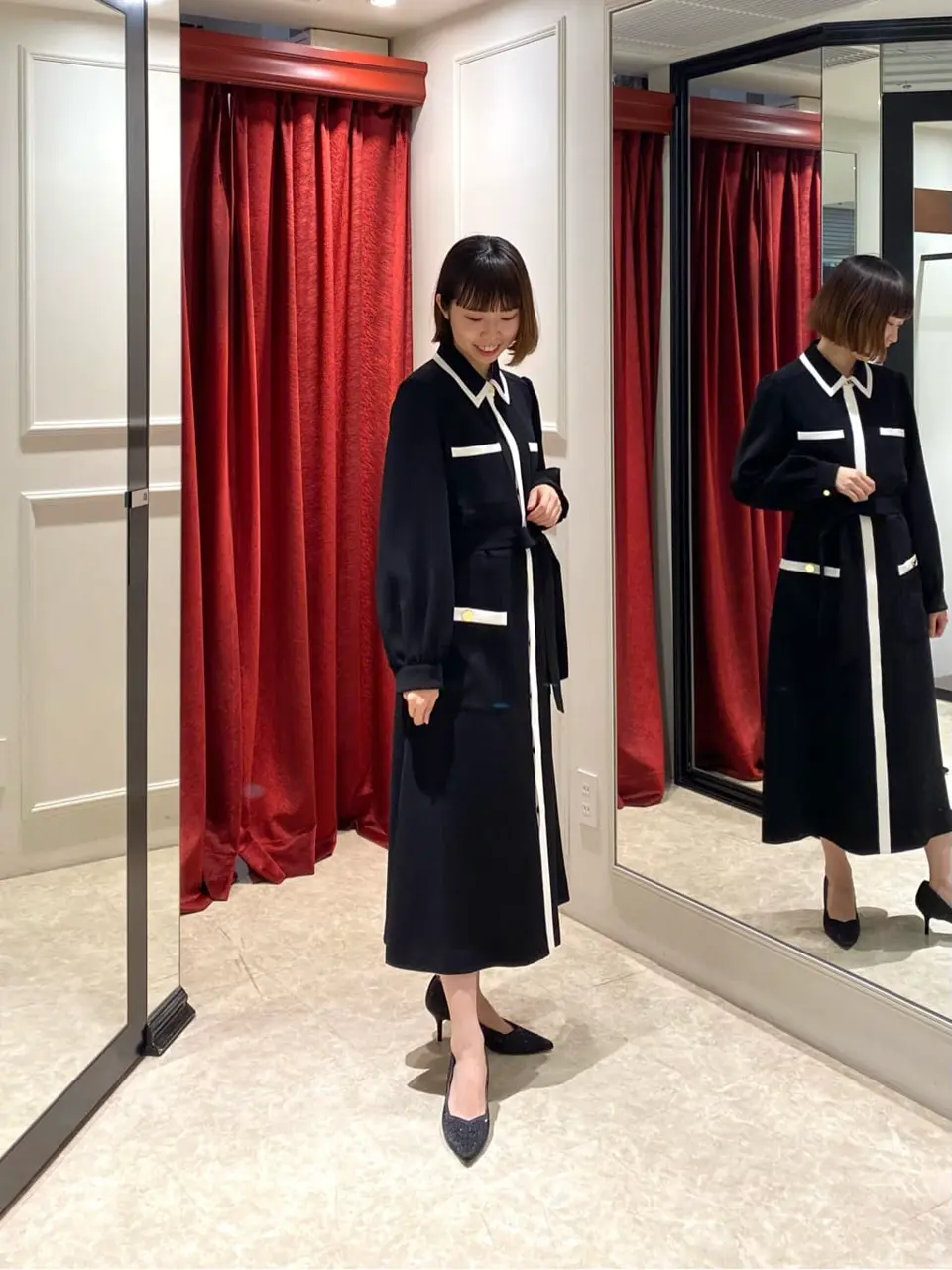 GRACE CONTINENTAL Abe コーディネート画像