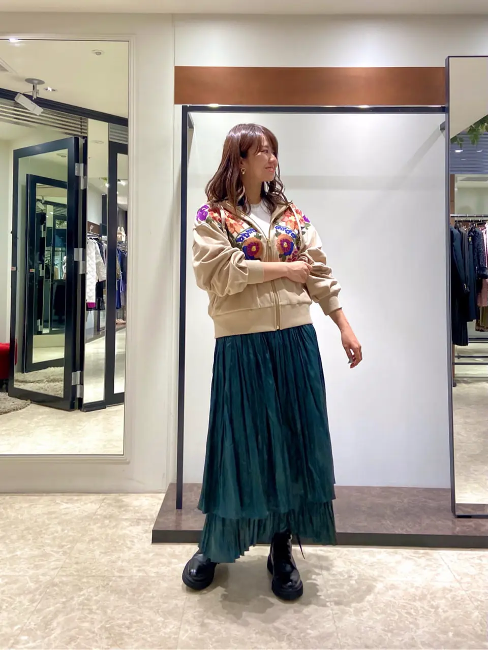 GRACE CONTINENTAL Yume コーディネート画像