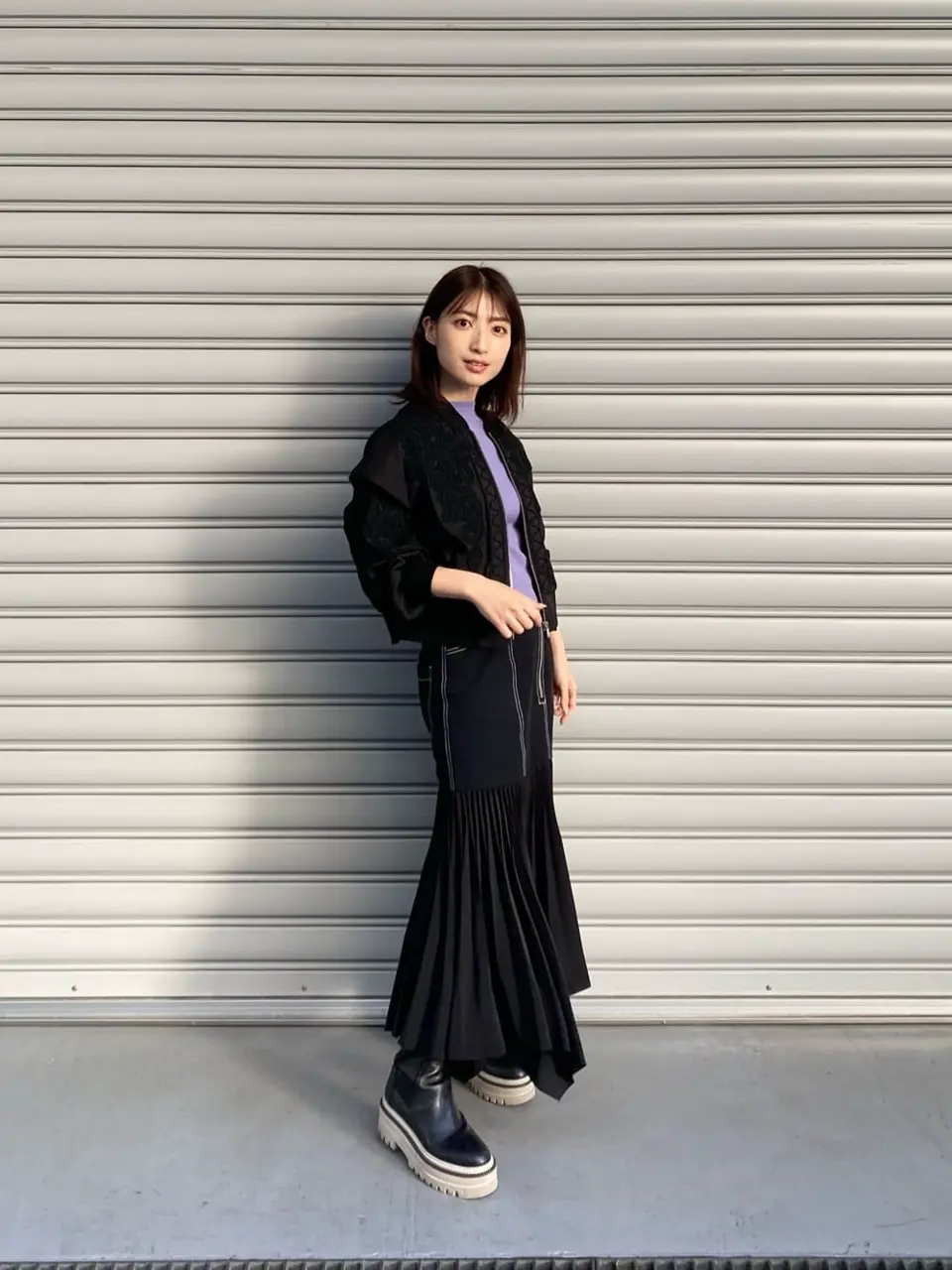 GRACE CONTINENTAL 青木育日 コーディネート画像