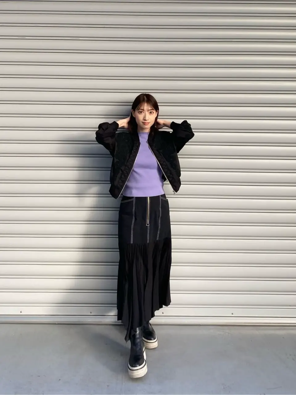 GRACE CONTINENTAL 青木育日 コーディネート画像