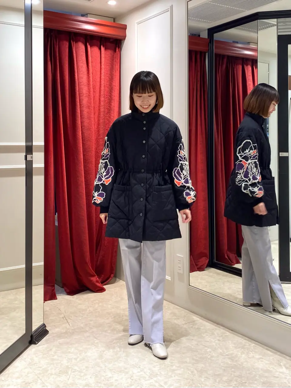 GRACE CONTINENTAL Abe コーディネート画像