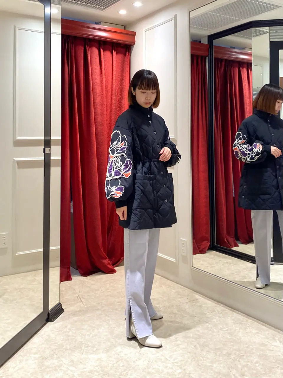 GRACE CONTINENTAL Abe コーディネート画像