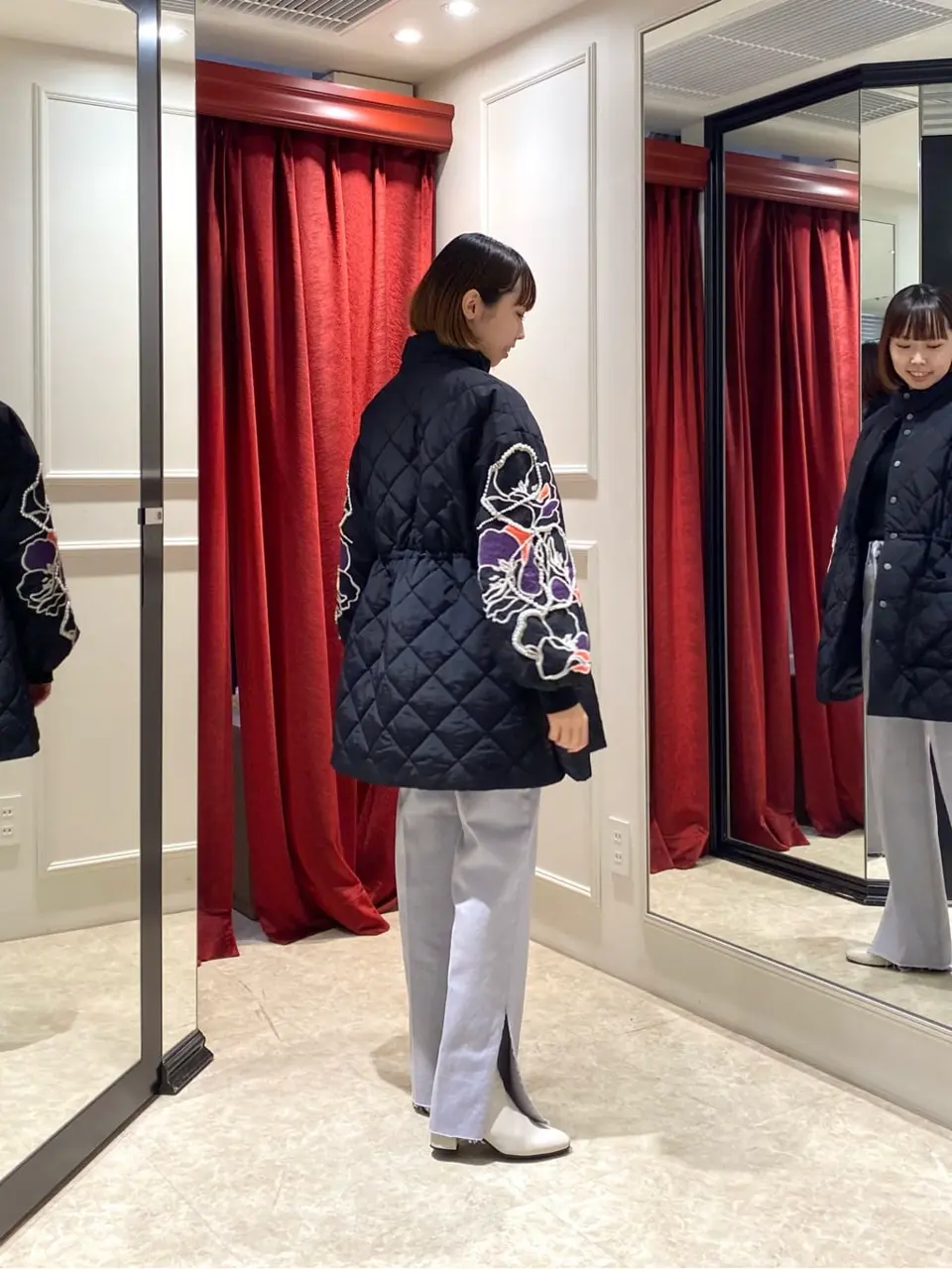 GRACE CONTINENTAL Abe コーディネート画像