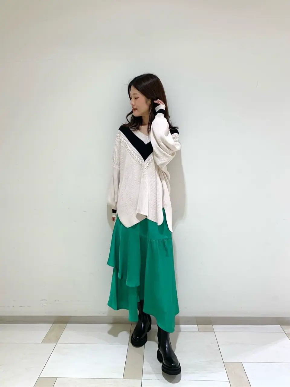 GRACE CONTINENTAL A.Kameyama コーディネート画像