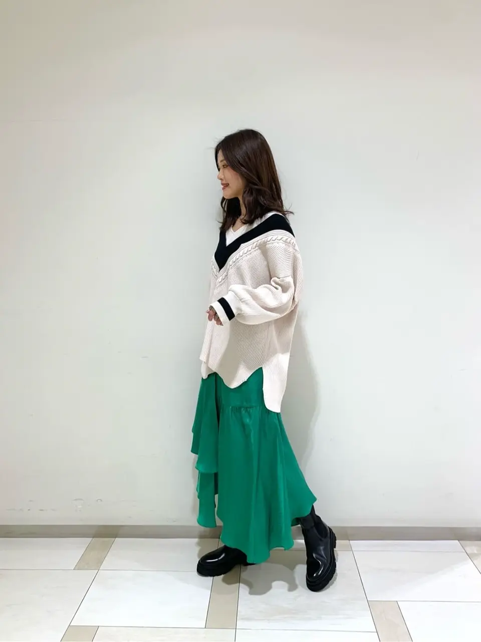 GRACE CONTINENTAL A.Kameyama コーディネート画像