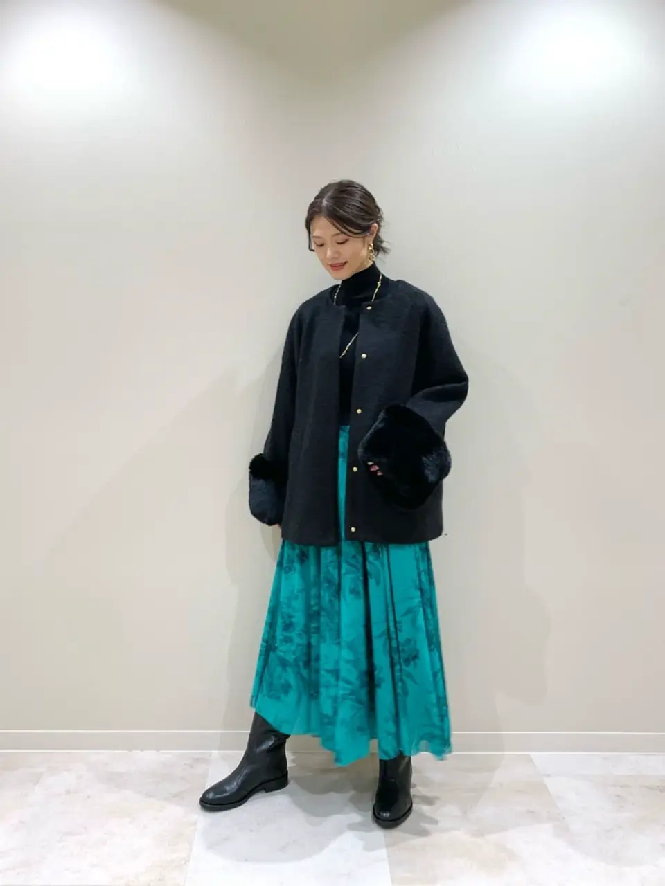 GRACE CONTINENTAL A.Kameyama コーディネート画像