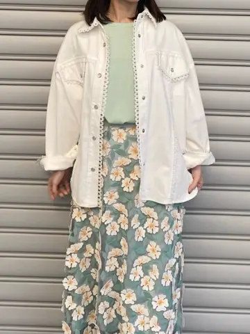 GRACE CONTINENTAL 青木育日 コーディネート画像