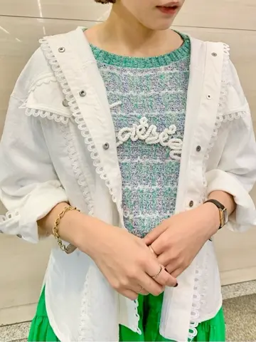 GRACE CONTINENTAL haruka iwasaki コーディネート画像