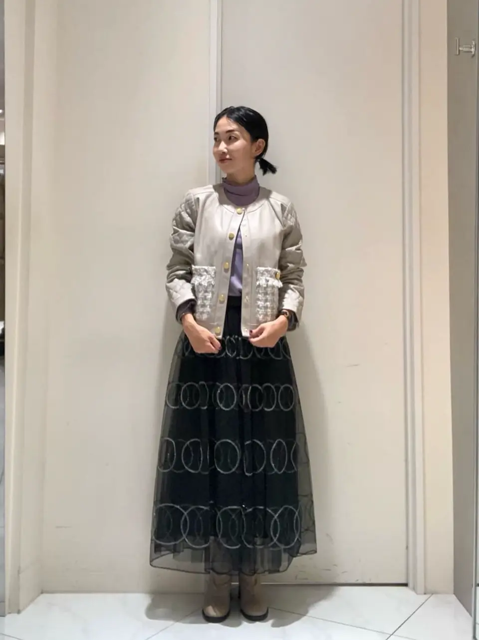 GRACE CONTINENTAL 尾田亜沙美 コーディネート画像