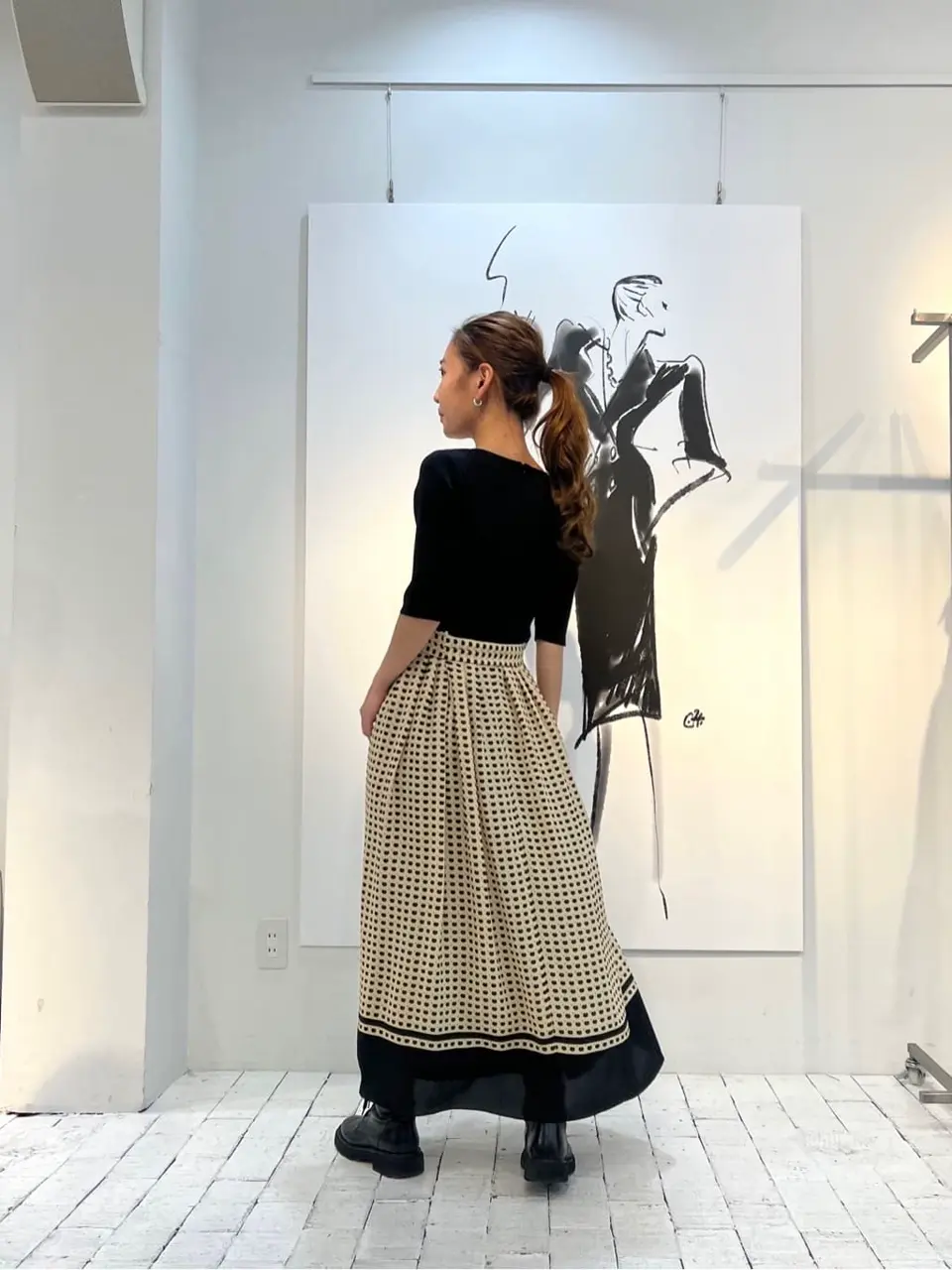 GRACE CONTINENTAL 加藤   恵理奈 コーディネート画像