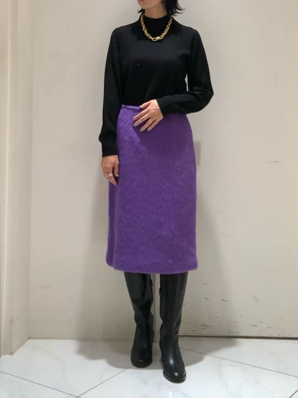 GRACE CONTINENTAL 尾田亜沙美 コーディネート画像