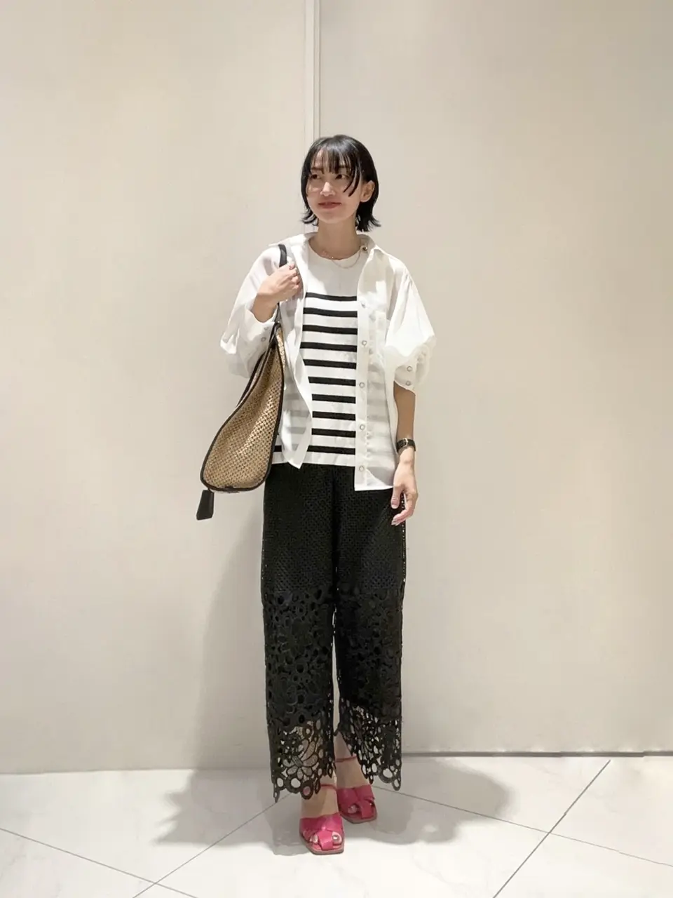 GRACE CONTINENTAL 尾田亜沙美 コーディネート画像