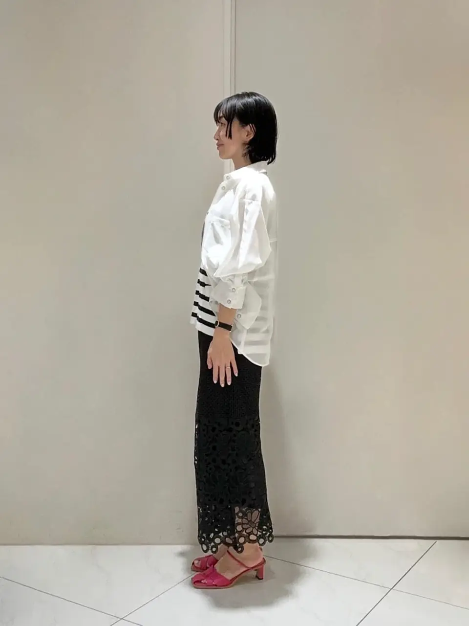 GRACE CONTINENTAL 尾田亜沙美 コーディネート画像