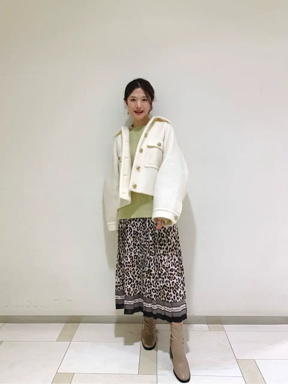 GRACE CONTINENTAL A.Kameyama コーディネート画像