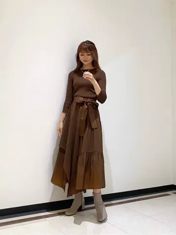 GRACE CONTINENTAL MORITA AI コーディネート画像