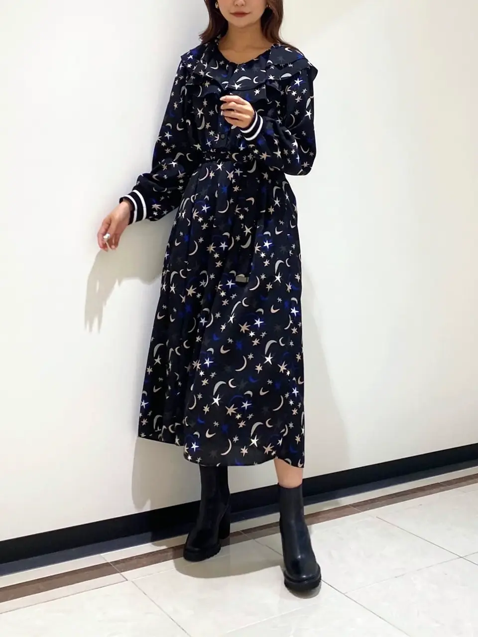 GRACE CONTINENTAL MORITA AI コーディネート画像