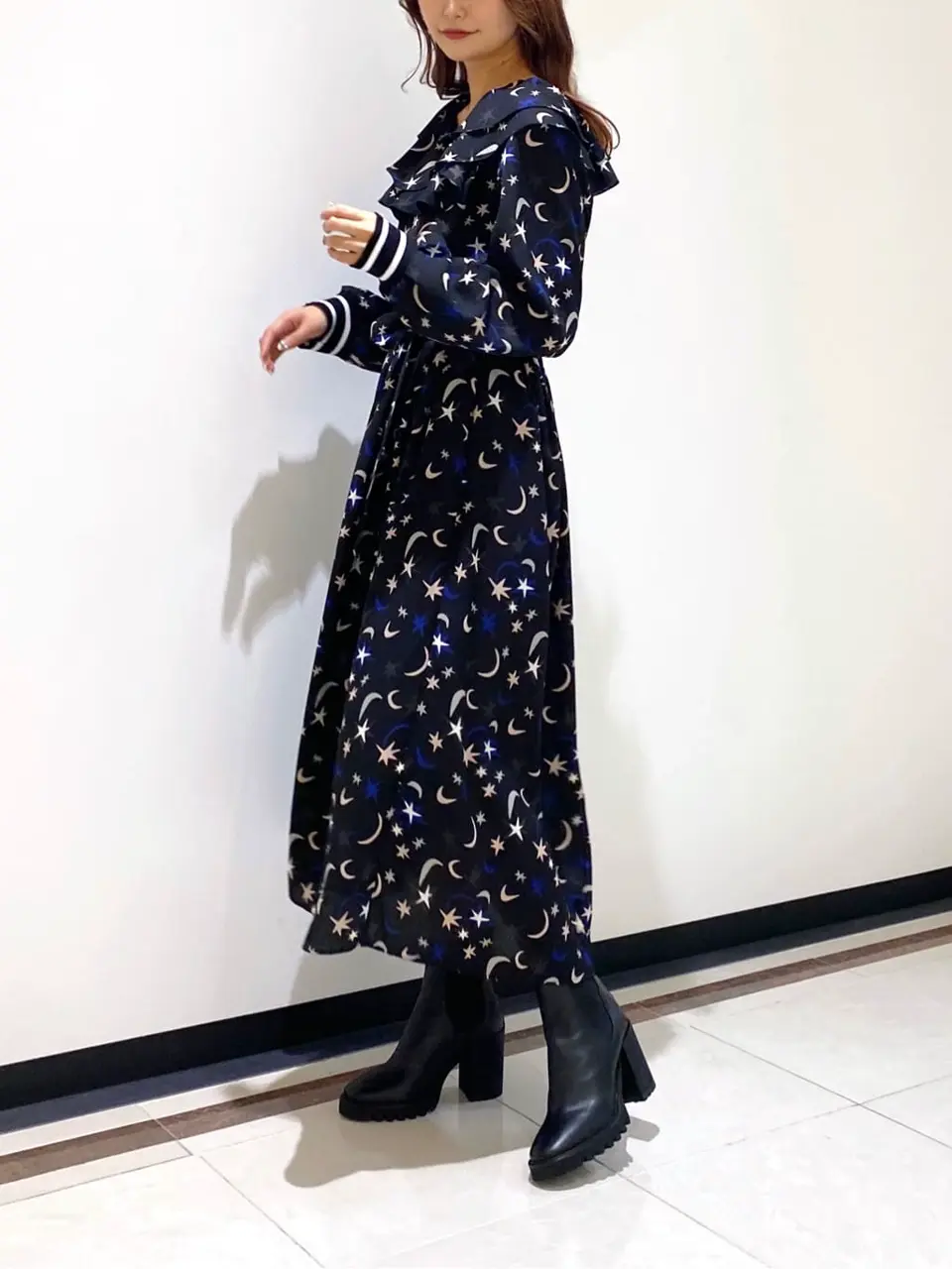 GRACE CONTINENTAL MORITA AI コーディネート画像