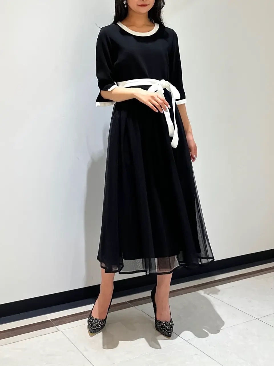 GRACE CONTINENTAL MORITA AI コーディネート画像