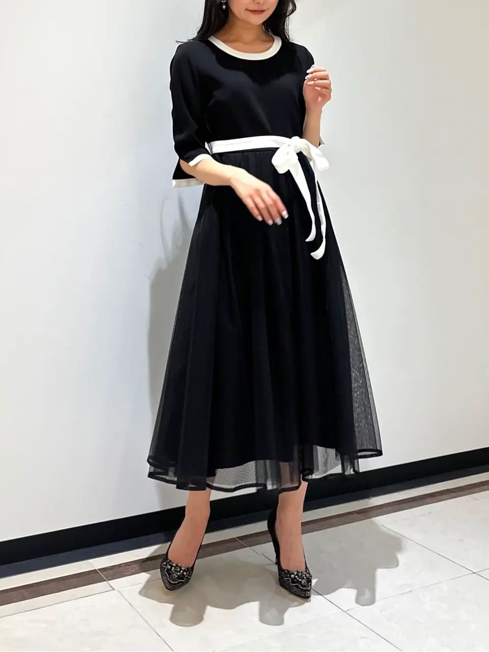 GRACE CONTINENTAL MORITA AI コーディネート画像