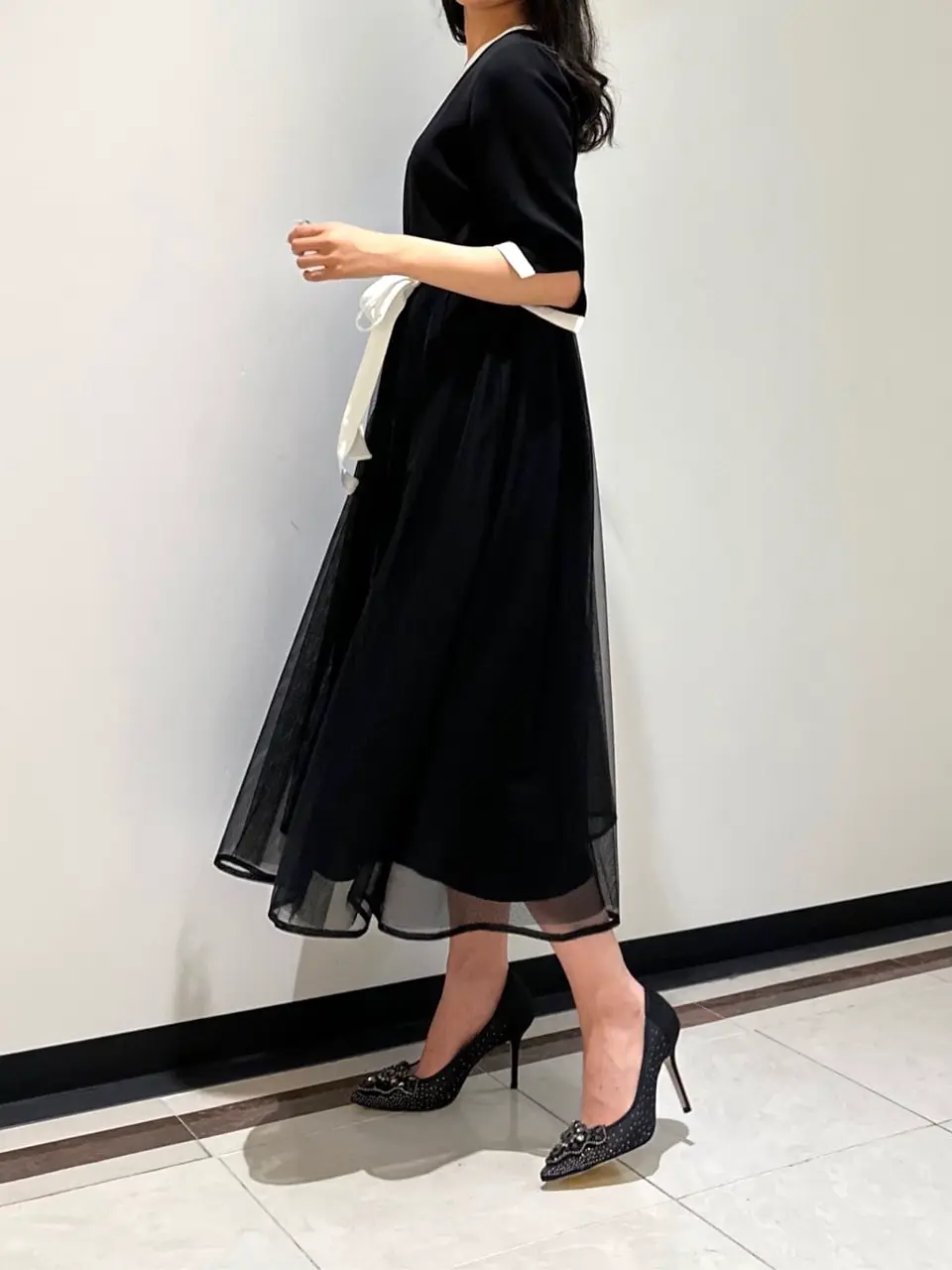 GRACE CONTINENTAL MORITA AI コーディネート画像