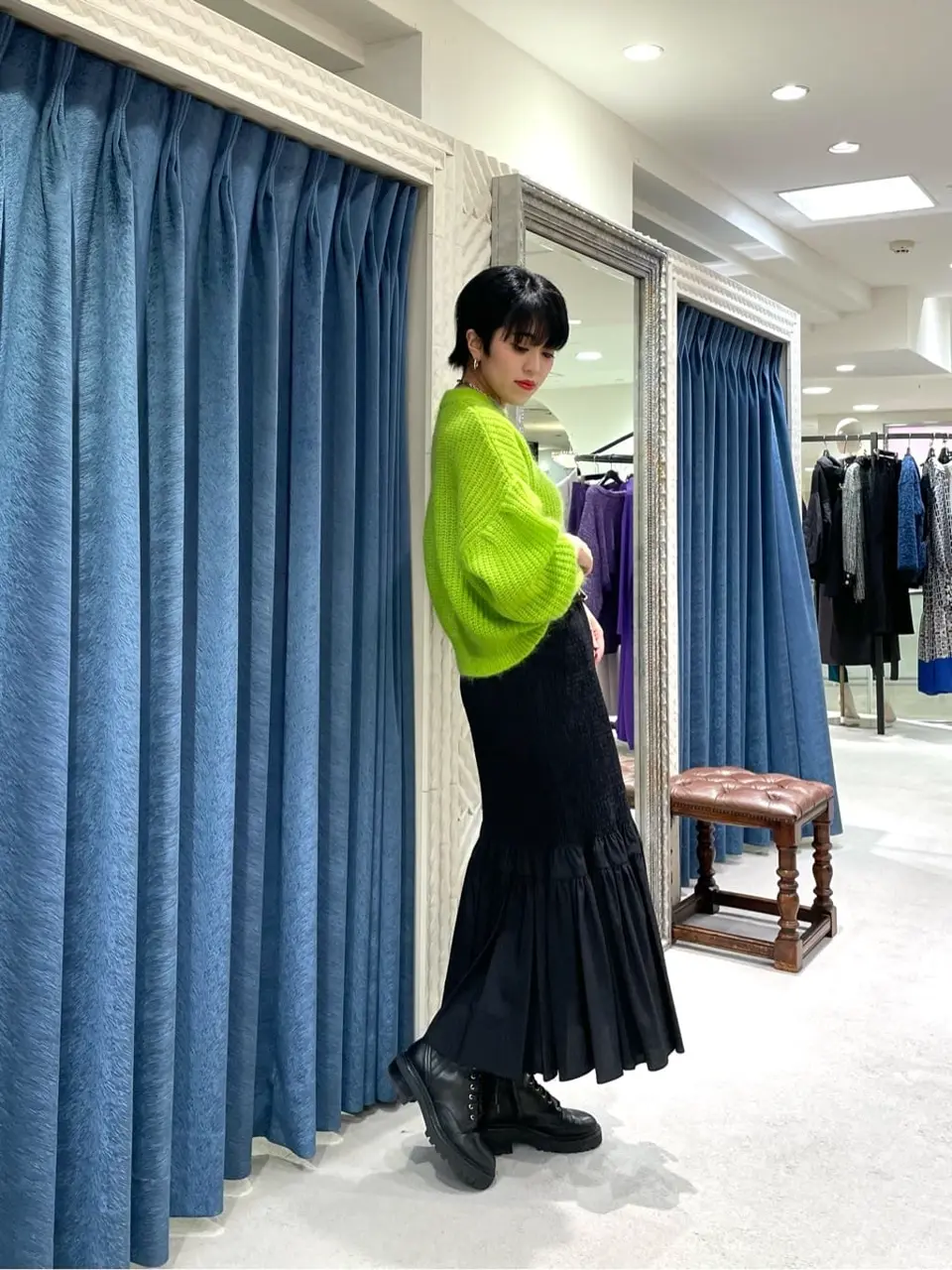 GRACE CONTINENTAL yoshi コーディネート画像