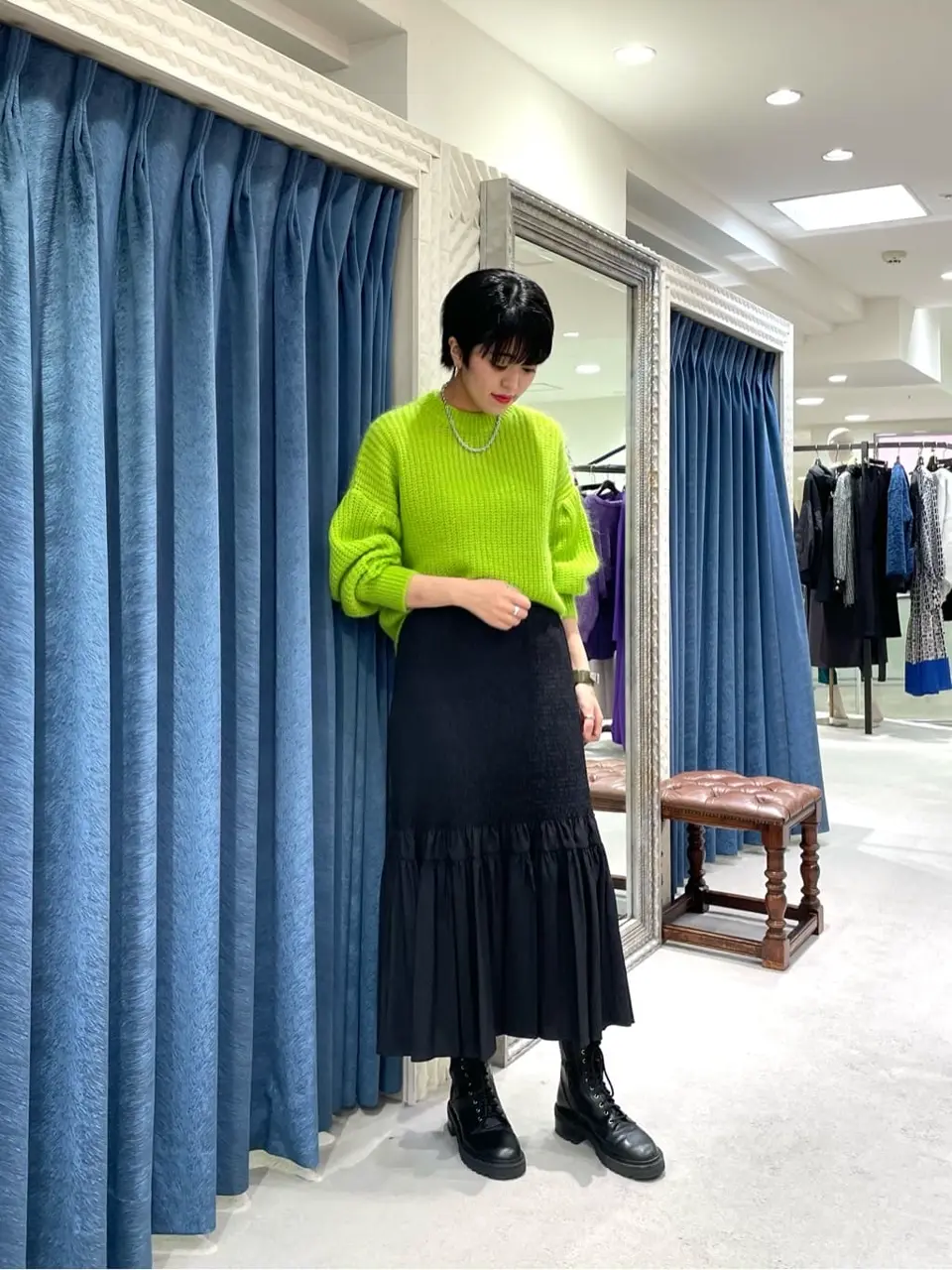 GRACE CONTINENTAL yoshi コーディネート画像