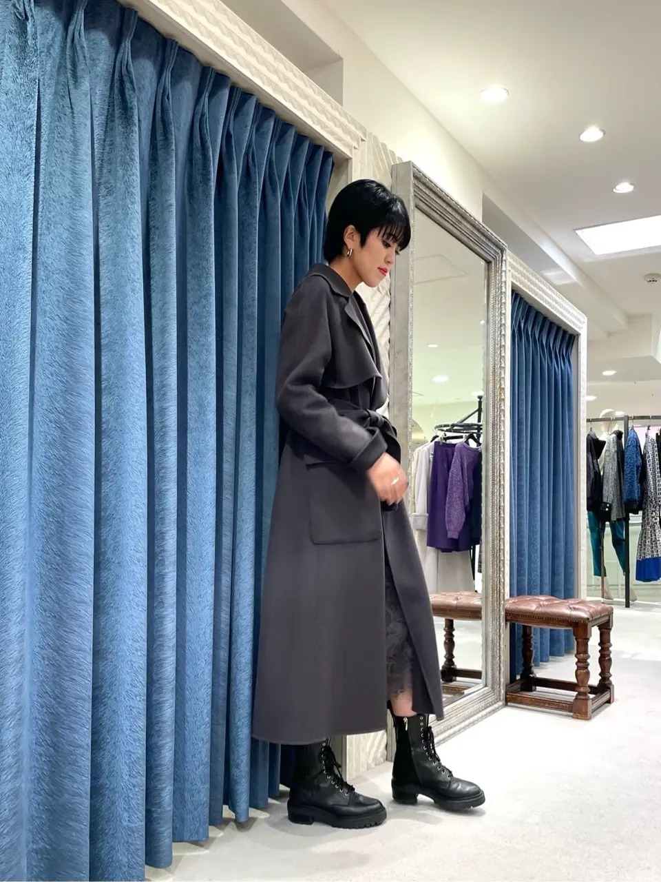 GRACE CONTINENTAL yoshi コーディネート画像