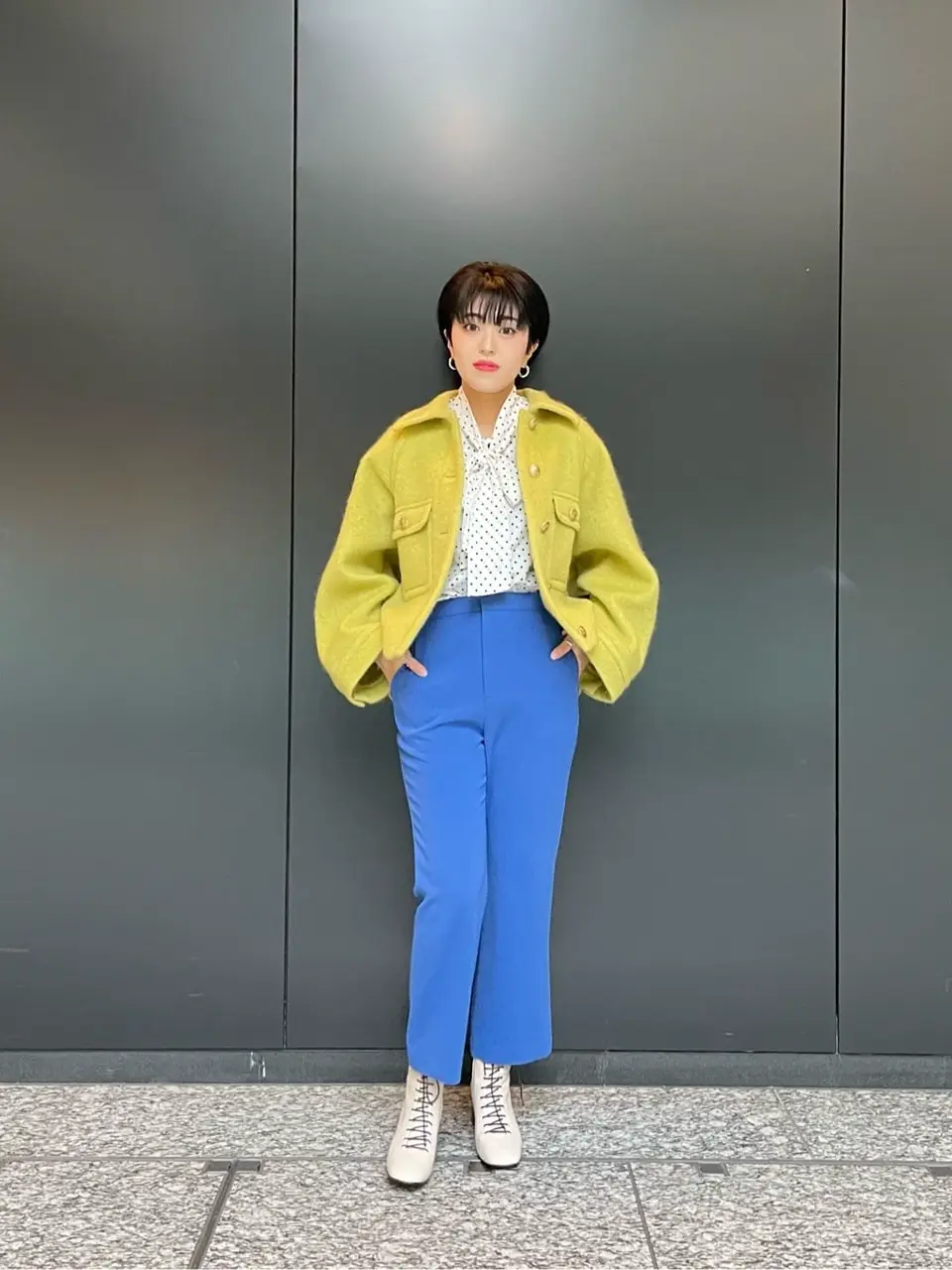 GRACE CONTINENTAL yoshi コーディネート画像