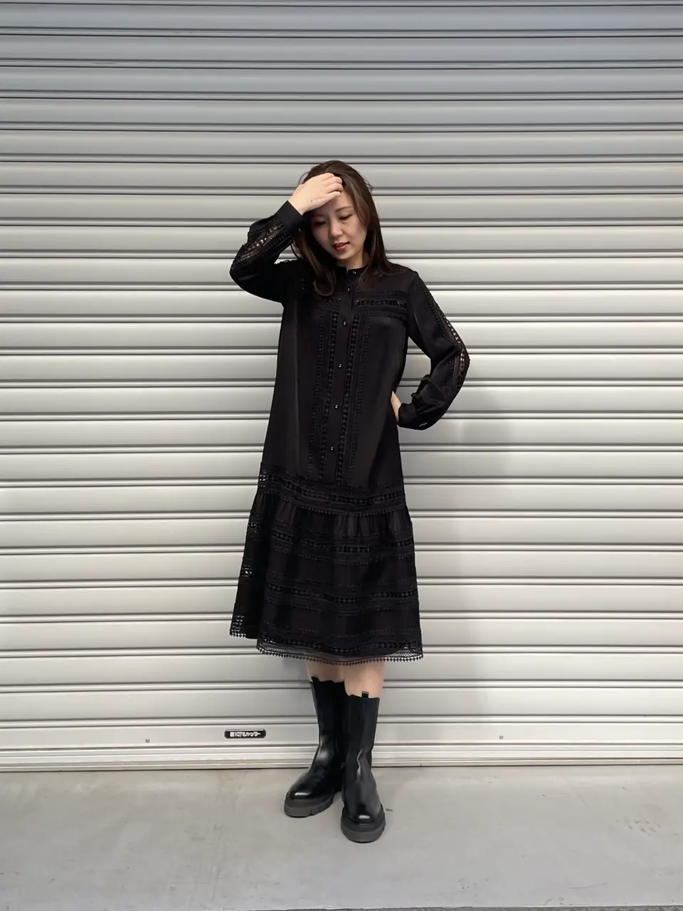 グレースコンチネンタル トリアセセンタープレスパンツ / GRACE CONTINENTAL | GRACE