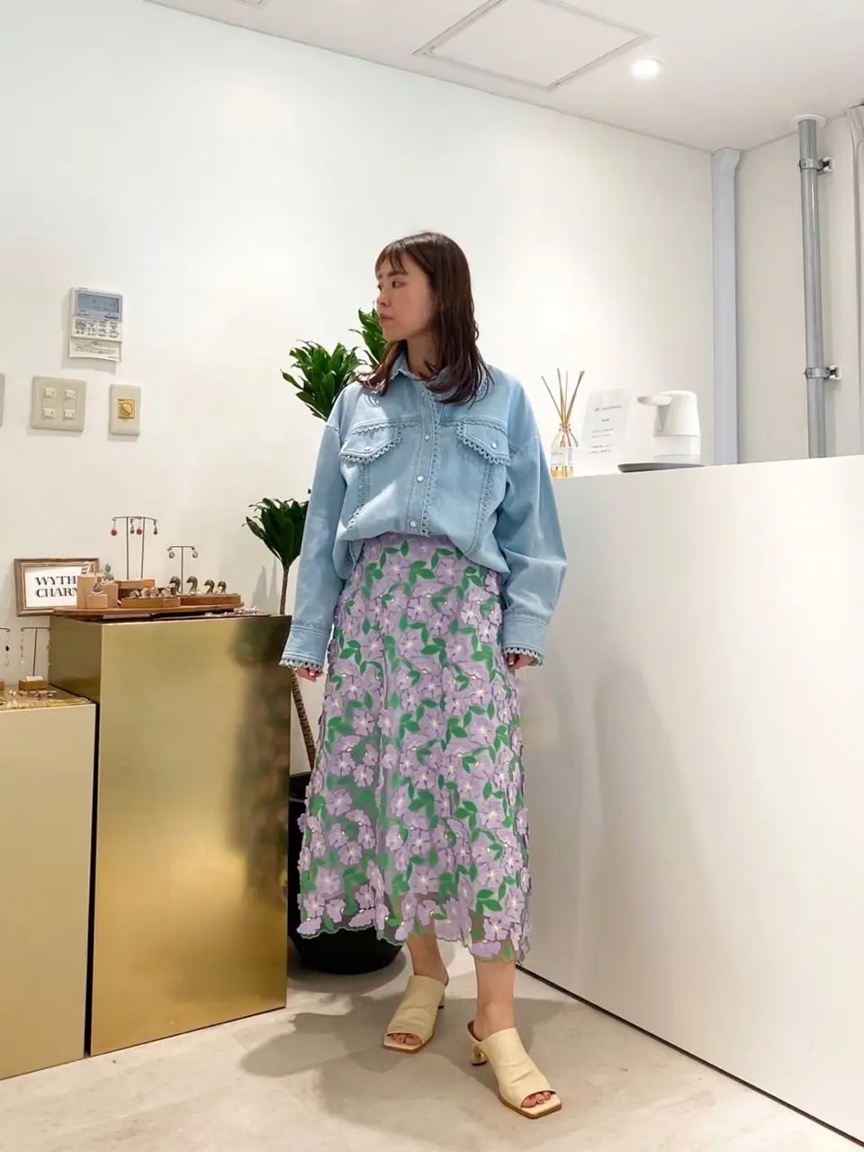 GRACE CONTINENTAL 古川温子 コーディネート画像