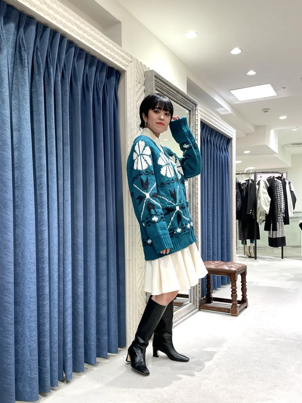 GRACE CONTINENTAL yoshi コーディネート画像