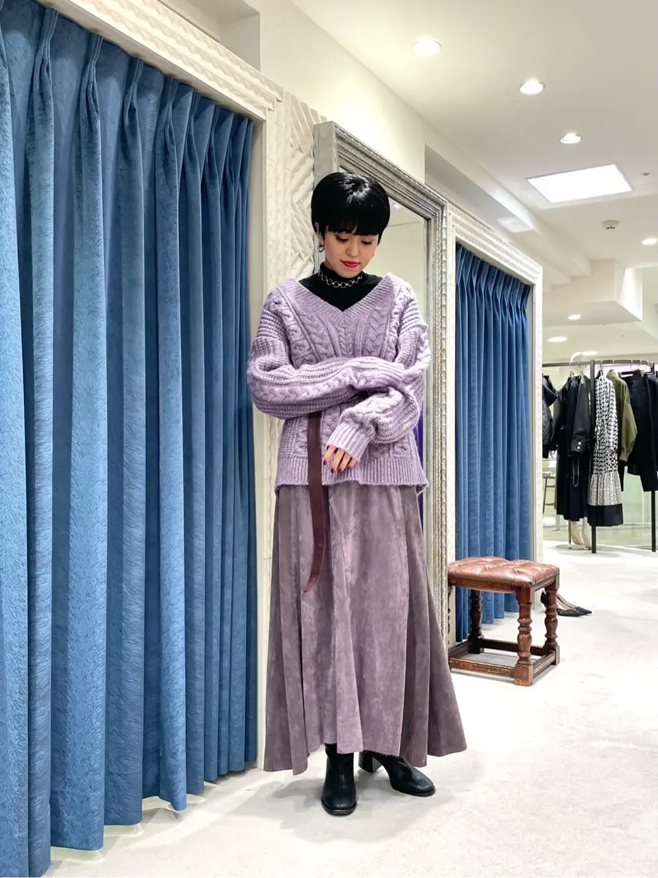 GRACE CONTINENTAL yoshi コーディネート画像