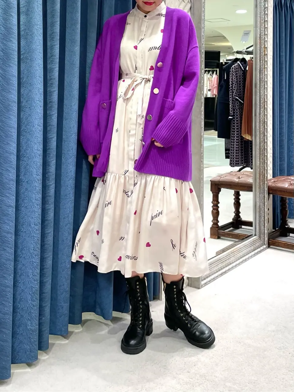 GRACE CONTINENTAL yoshi コーディネート画像