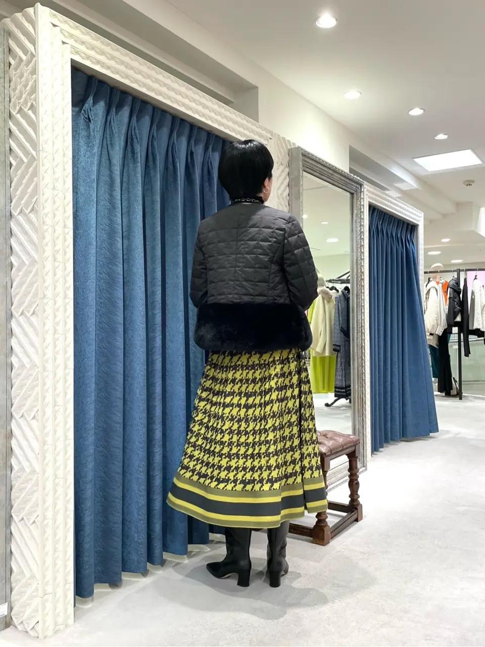 GRACE CONTINENTAL yoshi コーディネート画像