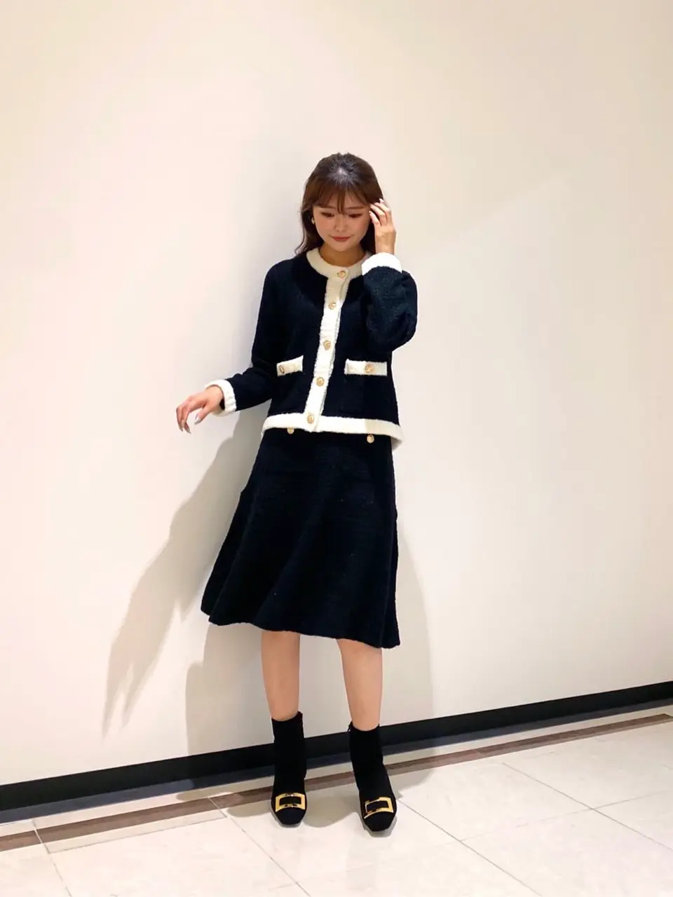 GRACE CONTINENTAL MORITA AI コーディネート画像