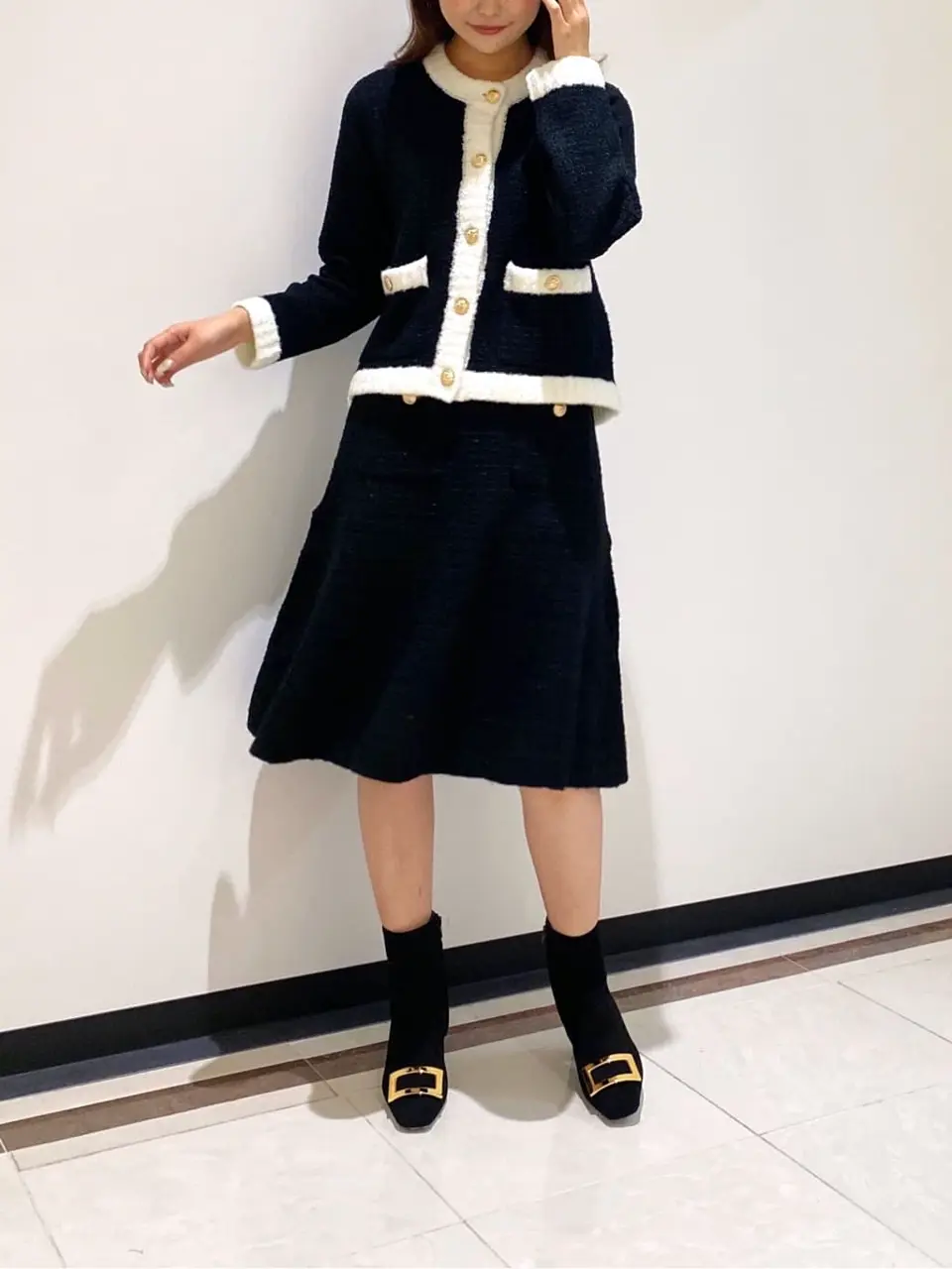 GRACE CONTINENTAL MORITA AI コーディネート画像