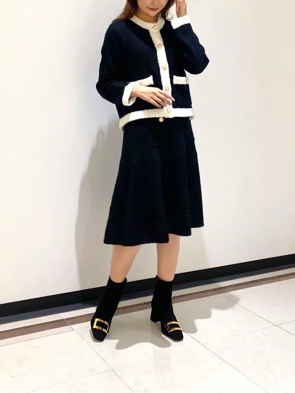 GRACE CONTINENTAL MORITA AI コーディネート画像