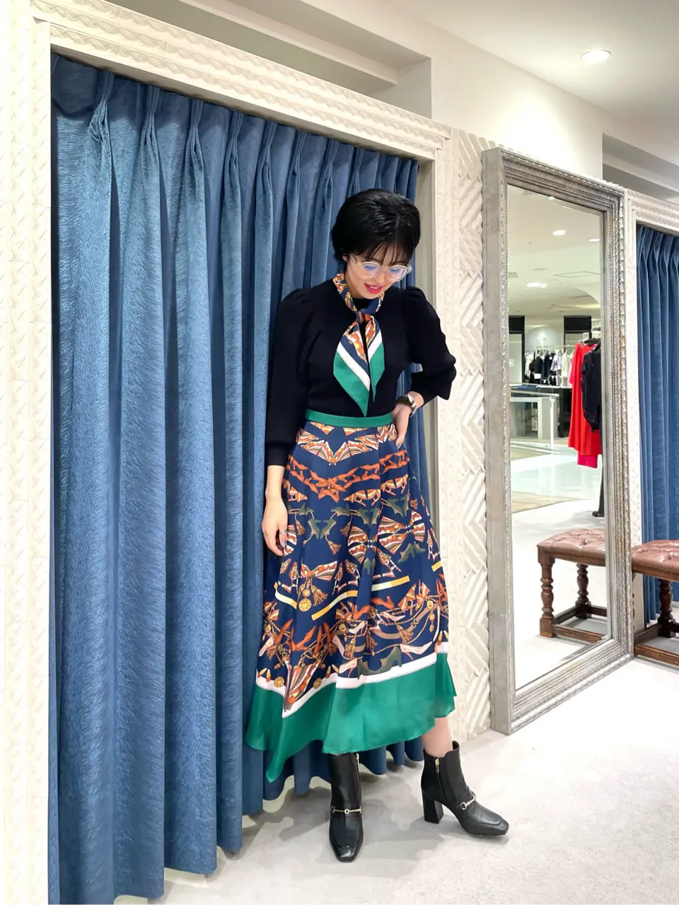 GRACE CONTINENTAL yoshi コーディネート画像