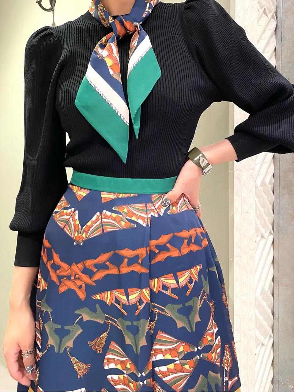 GRACE CONTINENTAL yoshi コーディネート画像