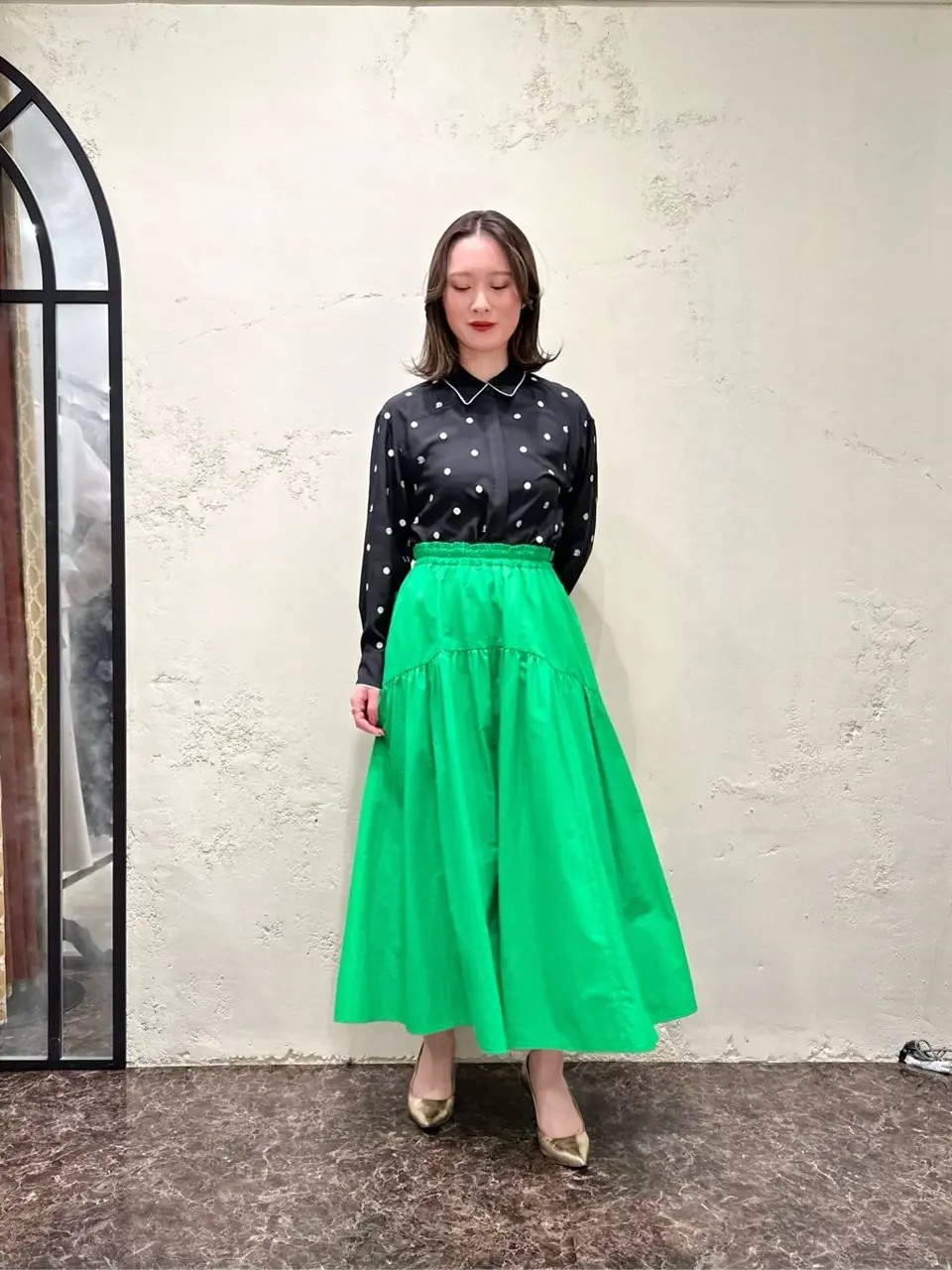 GRACE CONTINENTAL Kogane. コーディネート画像