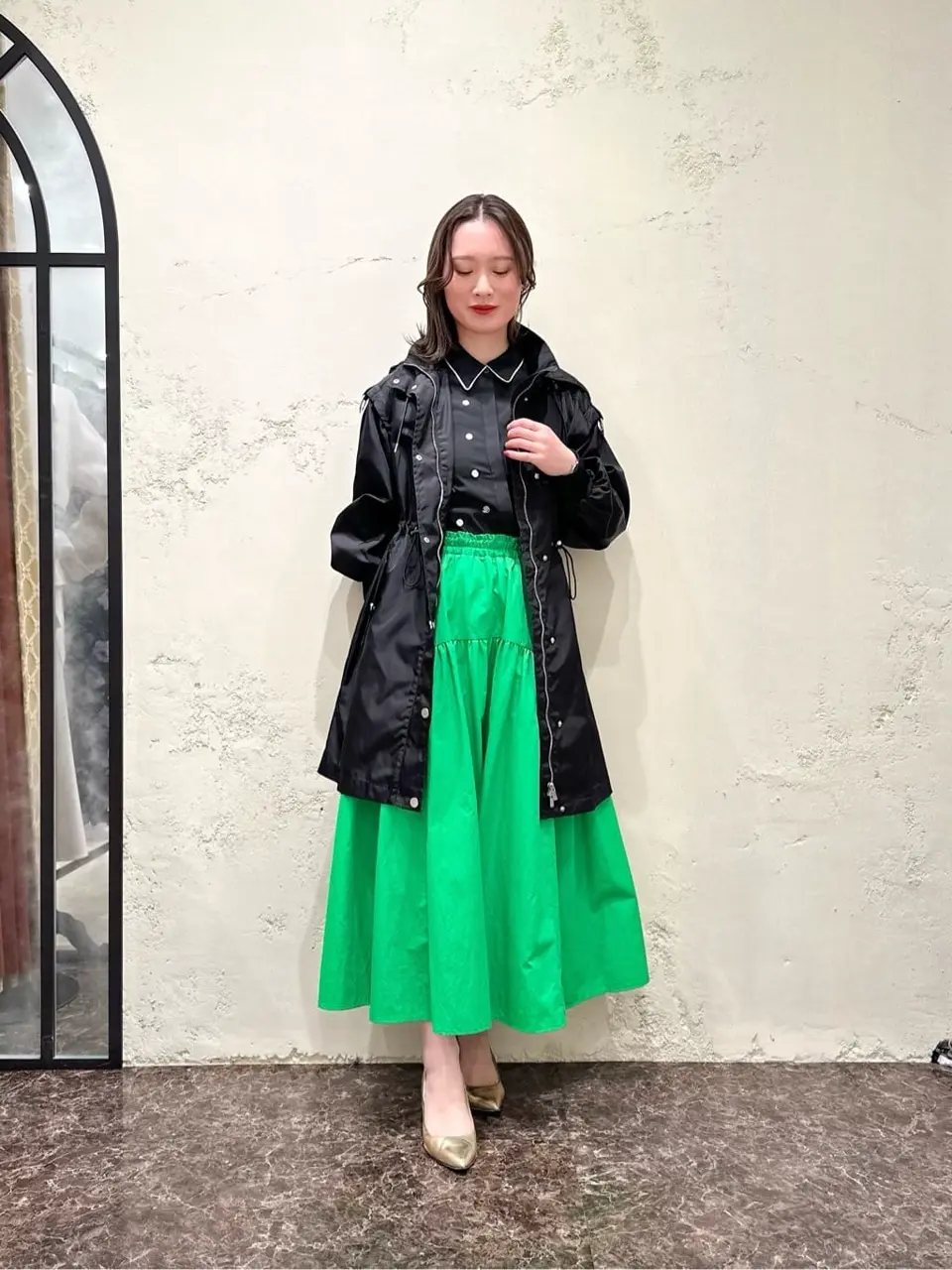 GRACE CONTINENTAL Kogane. コーディネート画像