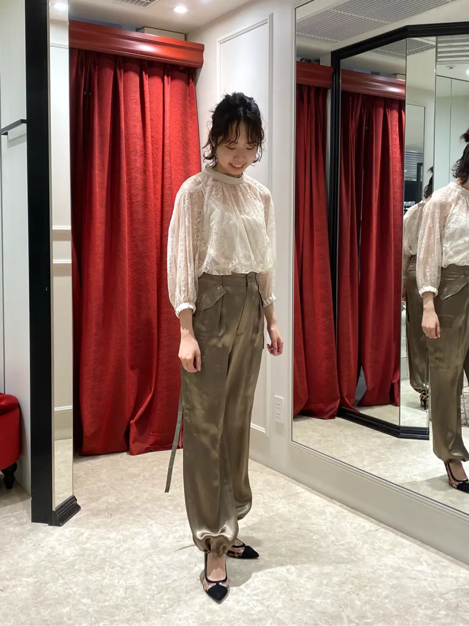 GRACE CONTINENTAL Abe コーディネート画像