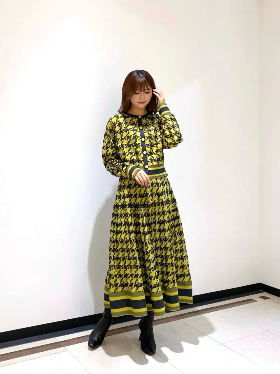 GRACE CONTINENTAL MORITA AI コーディネート画像