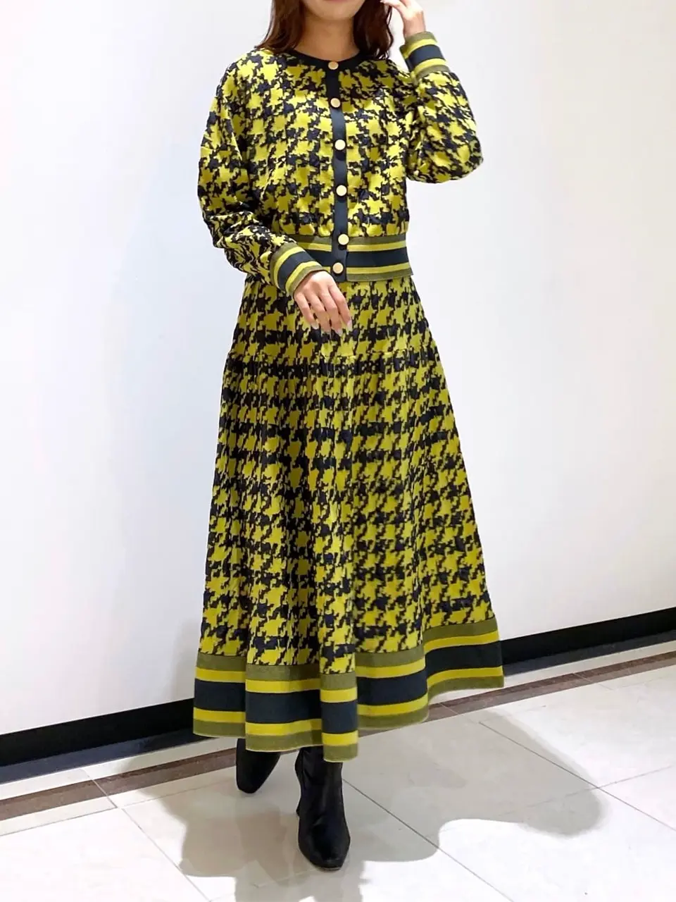 GRACE CONTINENTAL MORITA AI コーディネート画像