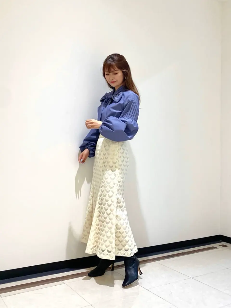 GRACE CONTINENTAL MORITA AI コーディネート画像